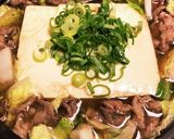 肉どうふ鍋作り方3写真