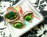 ✿ペッパーハムで❀ブロッコリーの✿花束作り方2写真