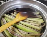 ずいき下処理(手抜編)作り方5写真
