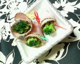 ✿ペッパーハムで❀ブロッコリーの✿花束作り方4写真