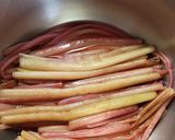 ずいき下処理(手抜編)作り方8写真