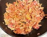 味付けひき肉作り方3写真