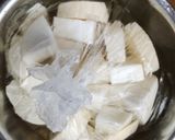 薄揚げと白茄子のお味噌汁　梅酵母入り作り方1写真