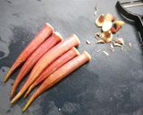 簡単！赤オクラのピザトースト作り方1写真