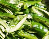 ゴーヤ、豆板醬を入れた、簡単青椒肉絲風作り方3写真