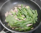 簡単！そうめん　中華ニラ玉作り方5写真