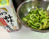 酔わせゴーヤーの卵乗っけごはん作り方3写真