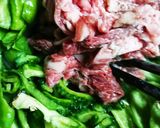ゴーヤ、豆板醬を入れた、簡単青椒肉絲風作り方8写真