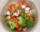 タコと野菜のマリネ作り方1写真