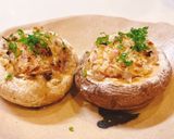 ジャンボマッシュルームのパン粉焼き作り方6写真