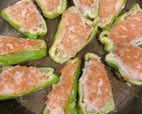 甘辛和風あんかけのピーマンの肉詰め作り方7写真