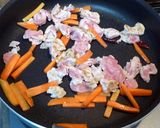高菜と豚肉のピリ辛炒め作り方2写真