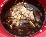 コーン＆ツナ　シンプル炊き込みご飯作り方5写真