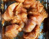 柔らか醬油麹鷄胸肉パン粉焼き♡温野菜和え作り方1写真
