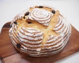 チョコチップとレーズンのカンパーニュ風♪作り方45写真