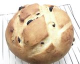 チョコチップとレーズンのカンパーニュ風♪作り方47写真