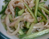 ✿鶏皮ときゅうりの酢の物✿作り方4写真