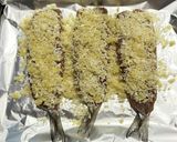 揚げないイワシのパン粉焼き作り方4写真