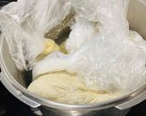 防災食　お湯ポチャで「コーン蒸しパン」作り方4写真