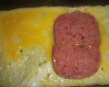 コンビーフの卵焼き（お弁当）作り方3写真