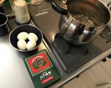 八丁味噌の濃～い味付けのどて煮丼作り方2写真