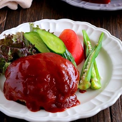 ハンバーグページ メニュー写真 : レストラン本陣 （【旧店名】cafe restaurant