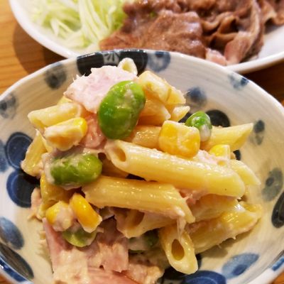 冷凍食材で超簡単☆マカロニサラダ by さとたん。 【クックパッド