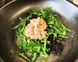 簡単!青ジソたっぷりツナとひじきのパスタ作り方2写真
