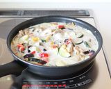 簡単に旨い【夏野菜のココナッツ味噌ライス作り方5写真