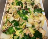 白菜と長芋とほうれん草のチキングラタン作り方4写真