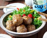レンジde照り焼きミートボール作り方8写真