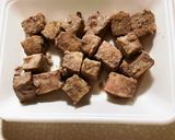 サイコロステーキと野菜の丼作り方6写真