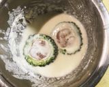 ゴーヤの海老とタコ詰め作り方4写真