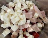簡単！冷製パスタ　カプレーゼのパスタ　作り方1写真