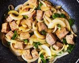 サイコロステーキと野菜の丼作り方9写真