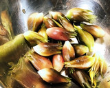 ばあばのレシピ　茗荷の甘酢漬け作り方1写真