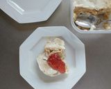 クラッカー（非常食）でショートケーキ風。作り方6写真