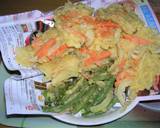 野菜天ぷら丼。（インゲン・かき揚げ）作り方6写真