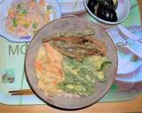 野菜天ぷら丼。（インゲン・かき揚げ）作り方7写真