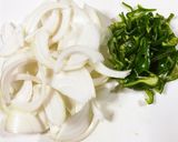 サイコロステーキと野菜の丼作り方3写真