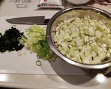 離乳食後期〜取り分け◎親子でナスの味噌汁作り方2写真