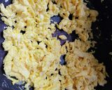 鶏たまそぼろ丼作り方1写真