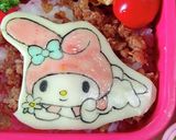 マイメロちゃん弁当～♪作り方2写真