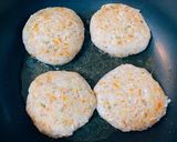 超簡単　ふわふわすぎる豆腐味噌ハンバーグ作り方4写真