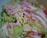 白菜の重ね煮♬作り方2写真