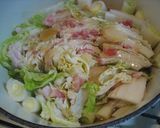 白菜の重ね煮♬作り方3写真