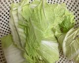 サーモンと白菜のピリ辛煮作り方2写真