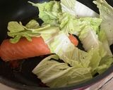 サーモンと白菜のピリ辛煮作り方3写真