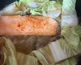 サーモンと白菜のピリ辛煮作り方4写真