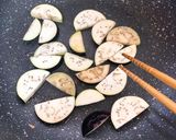 茄子と牛肉炒め作り方2写真